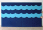 Velcro specialty board with waves